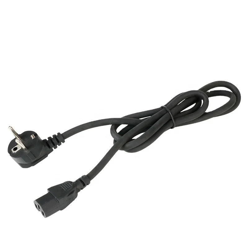 Custom-Length-Power-Cable-Factory-3ft-to-25ft-EU-Plug-Computer-Power-Supply-Cord
