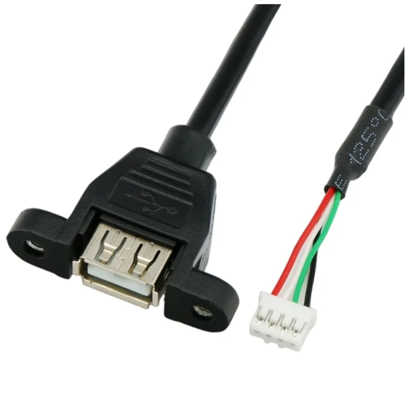 Custom-PH2.0-4pin-to-USB2.0-Optical-Fiber-Coaxial-PVC-Jacket-Computer-Motherboard-Extension-Data-Cables