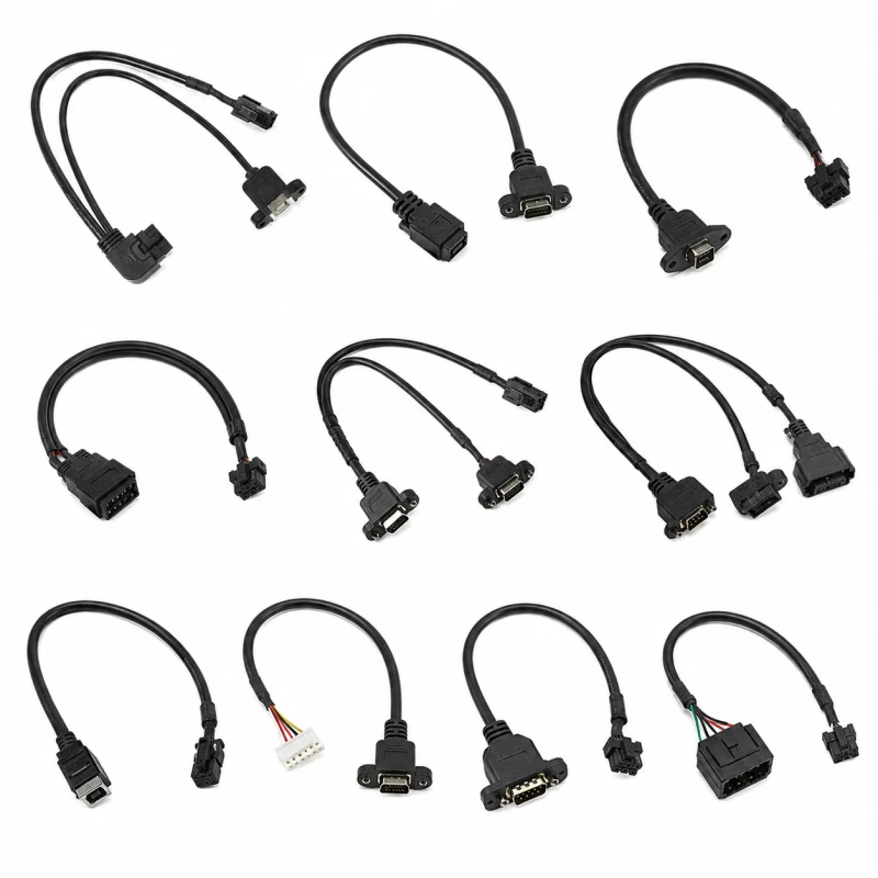 Custom-RG174-Twisted-Pair-Nylon-Special-Cable-Wiring-Harness-for-Motorcycle-Computer-Use-Sensitive-Signal-Transmission-RF