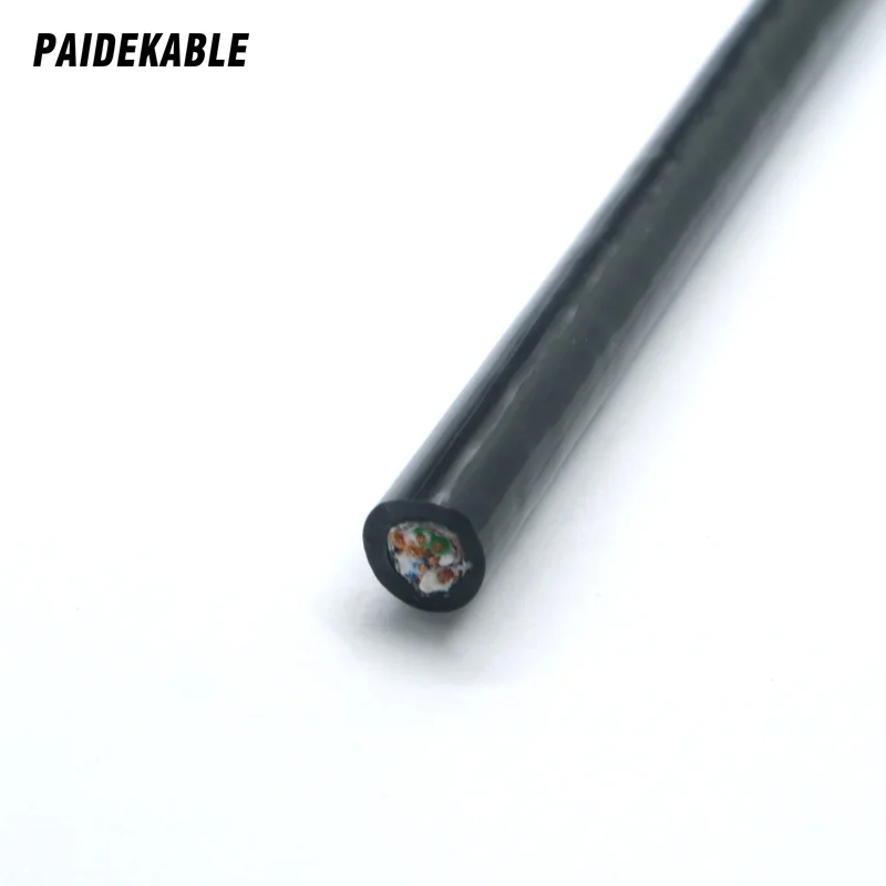 Custom-Watertight-Ethernet-Cable-300-500V-Rated-TPU-Jacket-PE-Insulation-Shielded-for-Marine-Underwater-Use