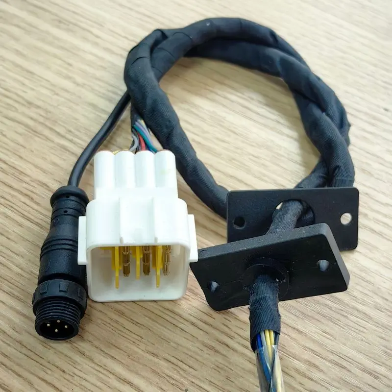 Custom-Wire-Harness-Cable-Assembly-Nylon-PBT-Rubber-Insulation-IP66-Grade-Tinned-Copper-Wire-for-Automotive-E-bike-Electronics