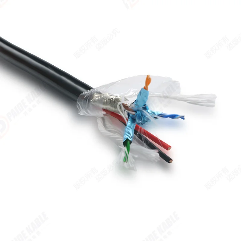 Customize-2x1.0STP-4x2x24AWG-Low-Voltage-CE-for-Copper-Conductor-PE-Insulation-Transmission-Power-Image-Hybrid-Cable