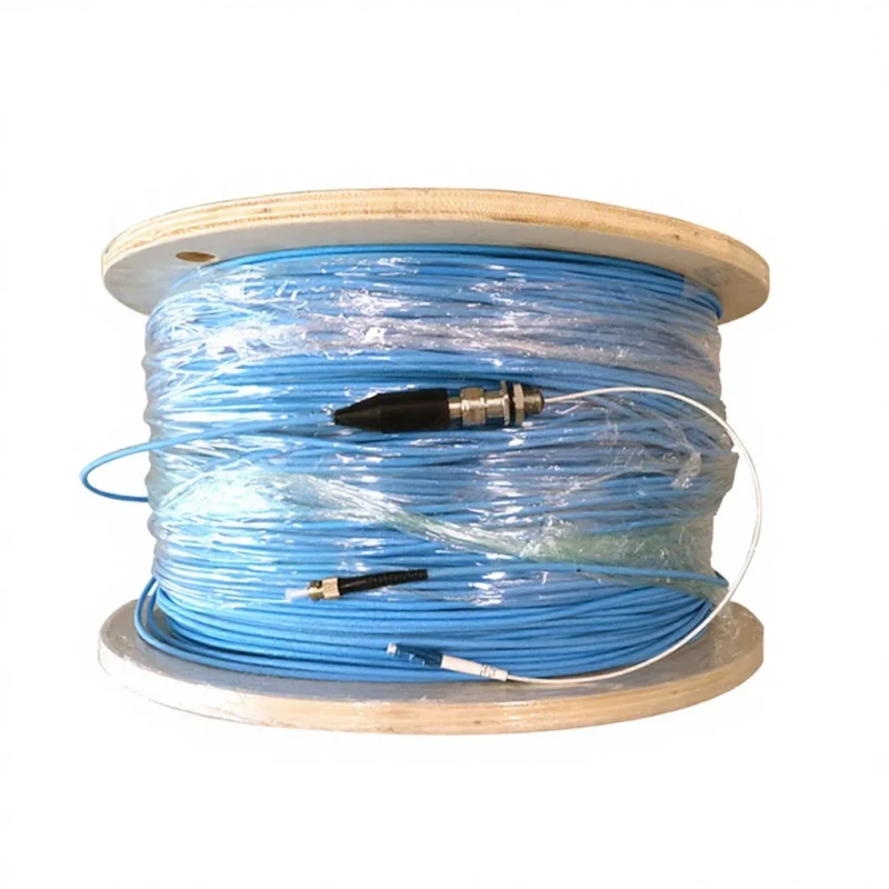 Customized-Industrial-Underwater-Single-core-Optical-Fiber-ROV-Tether-Neutral-Buoyancy-Cable-Connector-3.3mm-Diameter-Low-Voltage