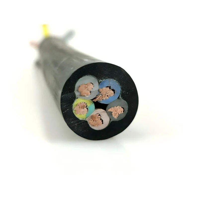 Customized-Rubber-Sheathed-Electrical-Cable-Flexible-Copper-Conductor-Special-Submersible-Pump-Cable