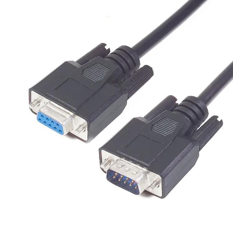 DB9-RS232-Serial-Cable-Male-to-Female-With-Locking-9-Pin-COM-Port-Extension-Cord-for-PLC-Printer-Modem