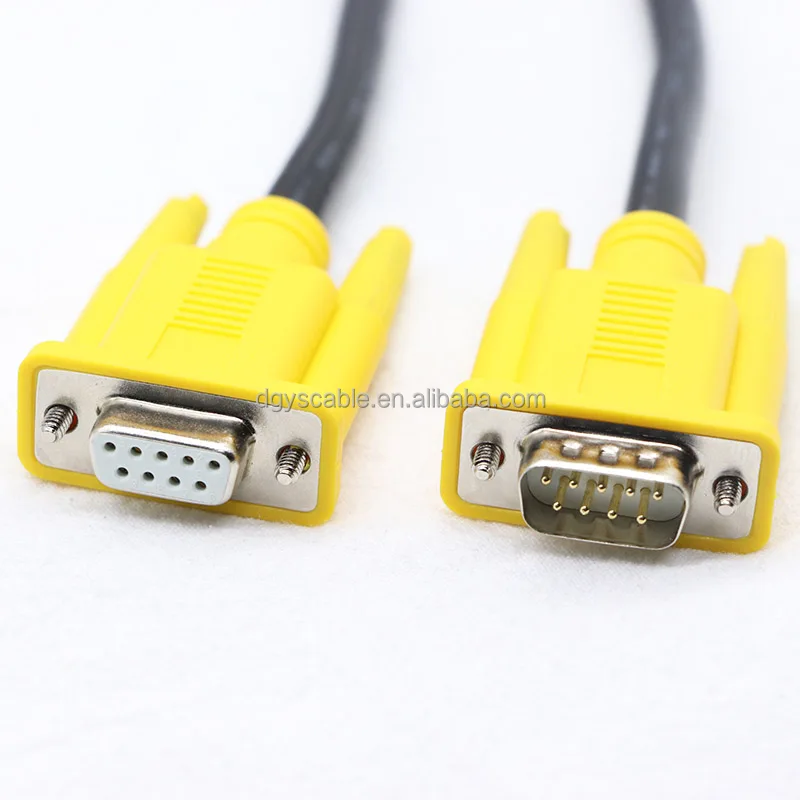 DB9PIN-Coaxial-DB9PIN-Female-Female-Extension-Cable-for-Testing-Equipment-1M