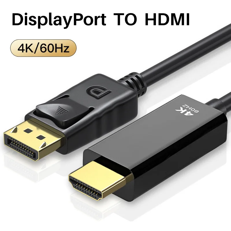 DP-to-HDMI-Cable-4K-60Hz-DisplayPort-to-HDMI-1.8M-Video-Transmission-Cord-for-Monitor-Projector-TV-Laptop-Desktop