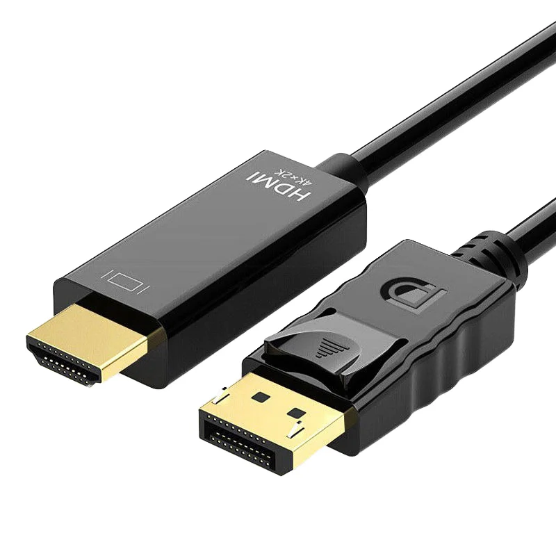 DP-to-HDTV-Cable-Male-to-Male-High-Speed-PVC-Braid-for-HDTV-Computer-Monitor-HD-4K-Home-Theater-DVD-Player-Audio-Video-Cables