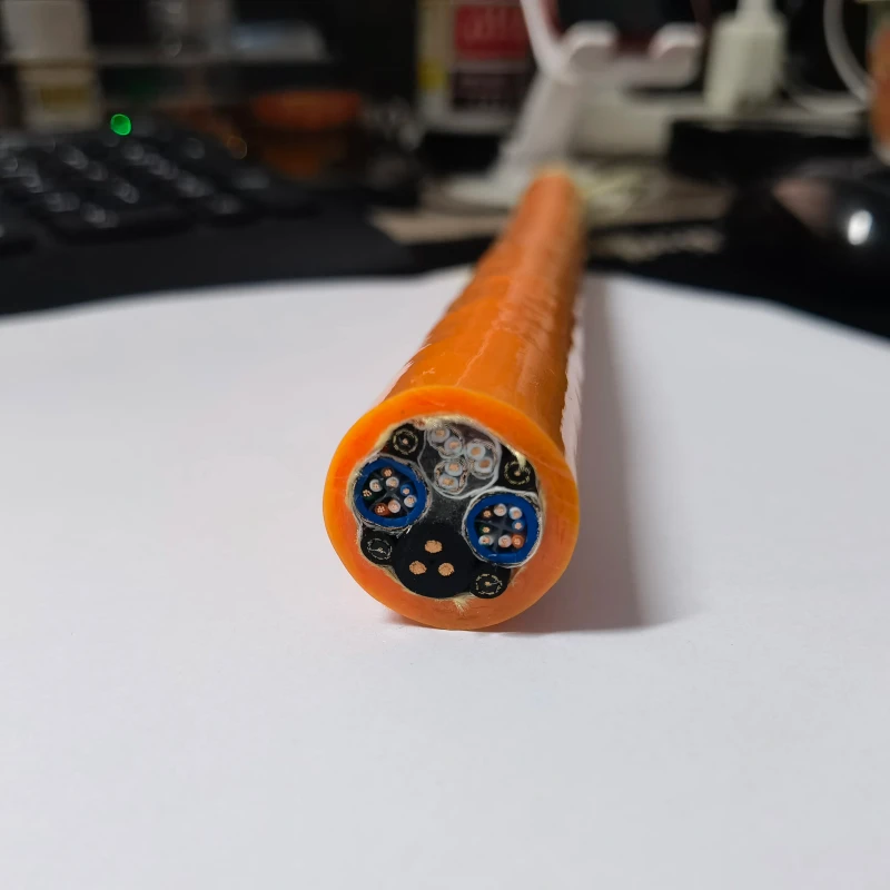 DRPUR-01-Underwater-Video-Data-Umbilical-Cable-12-Cores-Underwater-Cleaning-Video-Coax-Subsea-Power-Conductor