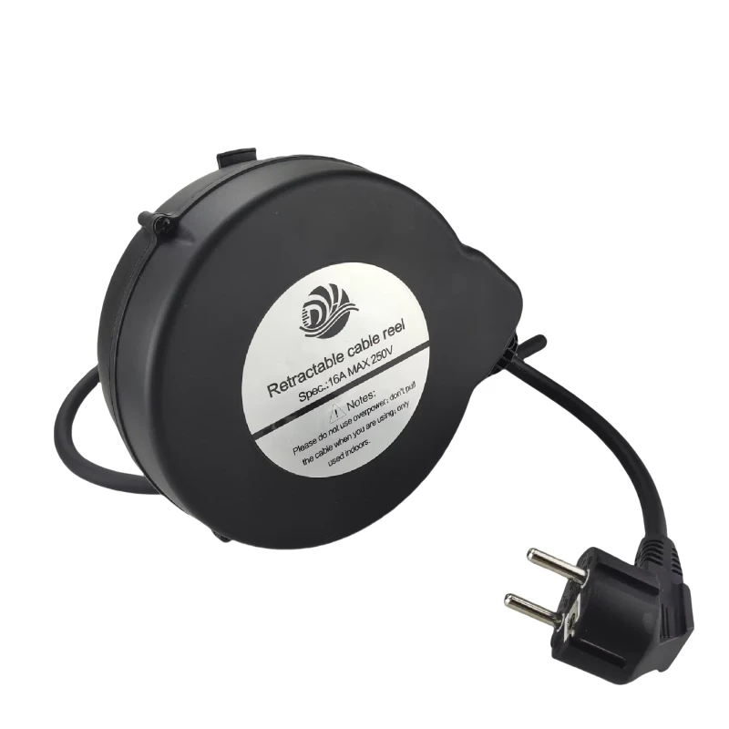 DYH-1606-Automatic-Cable-Reel-Winder-for-Consumer-Electronics-5m-220V-Power-Cord-Reel