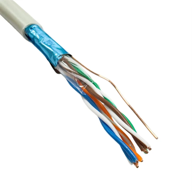 Discount-Sale-Shielded-4x2x0.5-SFTP-CAT5e-RJ45-Data-Communication-Lan-Cable