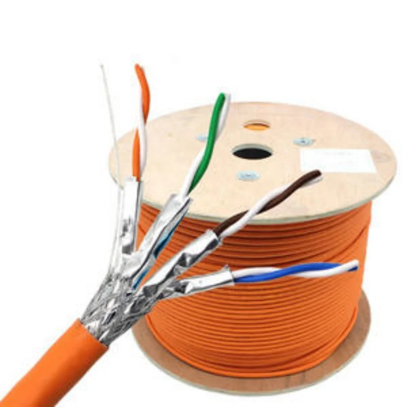 Double-Shielded-Solid-Copper-Cat7-Ethernet-Cable-23AWG-LSZH-TC-Braided-S-FTP-Network-LAN-Communication-Cables