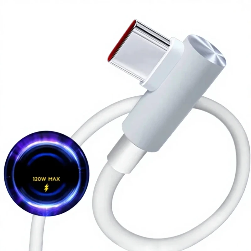 Elbow-90-Degree-1m-Type-C-Data-Cable-6A-120W-USB-Fast-Charging-Cable-PD-Data-Cable-for-iPhone-for-Xiaomi-for-Gaming