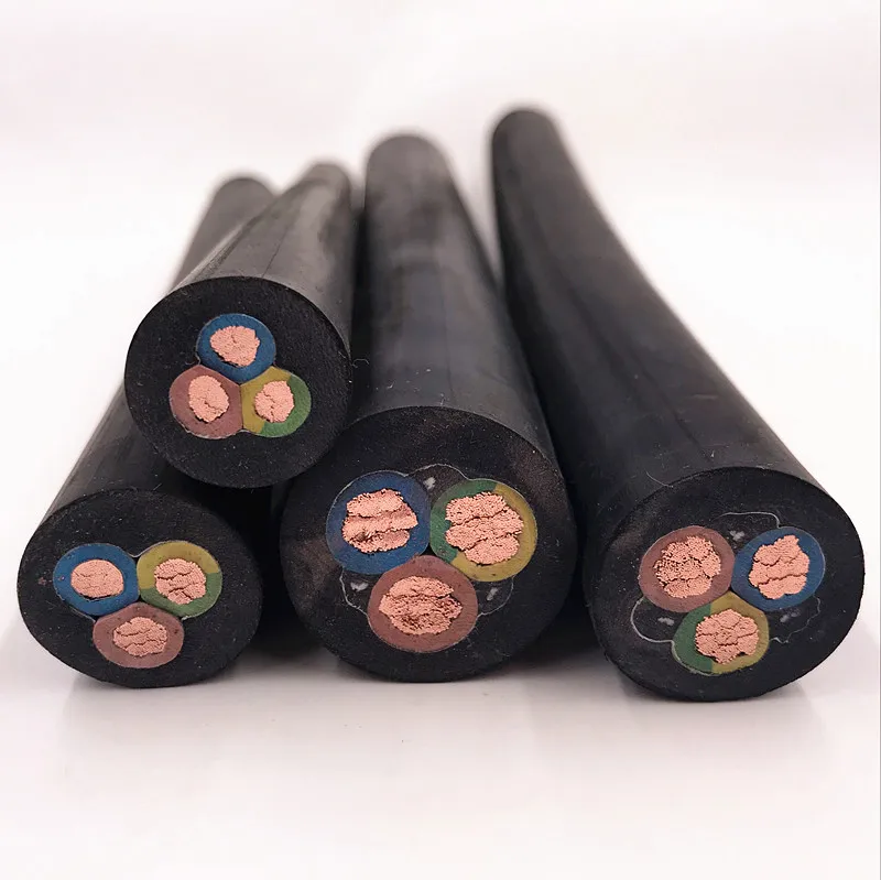 Electric-Wire-16mm-25mm-Cu-Pvc-Aluminum-Flat-Wire-Underwater-Cables
