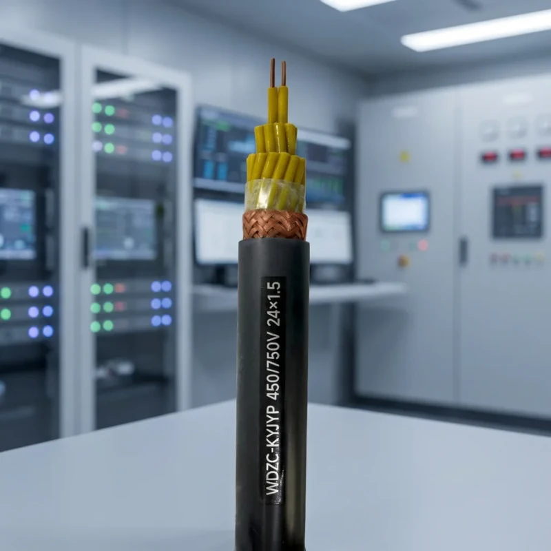 Electrical-Control-Cable-Factory-PVC-Insulated-Fireproof-Jacket-Oxygen-Free-Copper-Conductor-IP44-Control-Cable