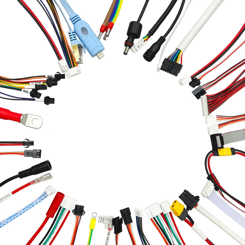 Electronic-Cable-Assembly-Factory-Manufacturer-Custom-Production-All-Kinds-Custom-Wire-Harness-Cable