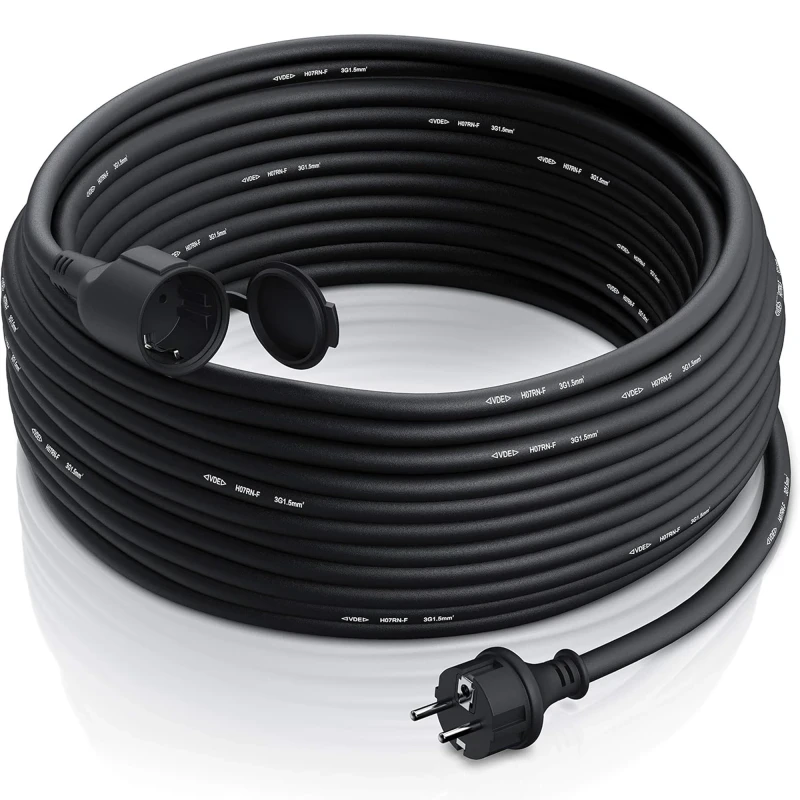Eu-Schuko-Male-to-Female-Extension-Power-Cords-16A-250V-16FT-5m-3-Prong-European-Germany