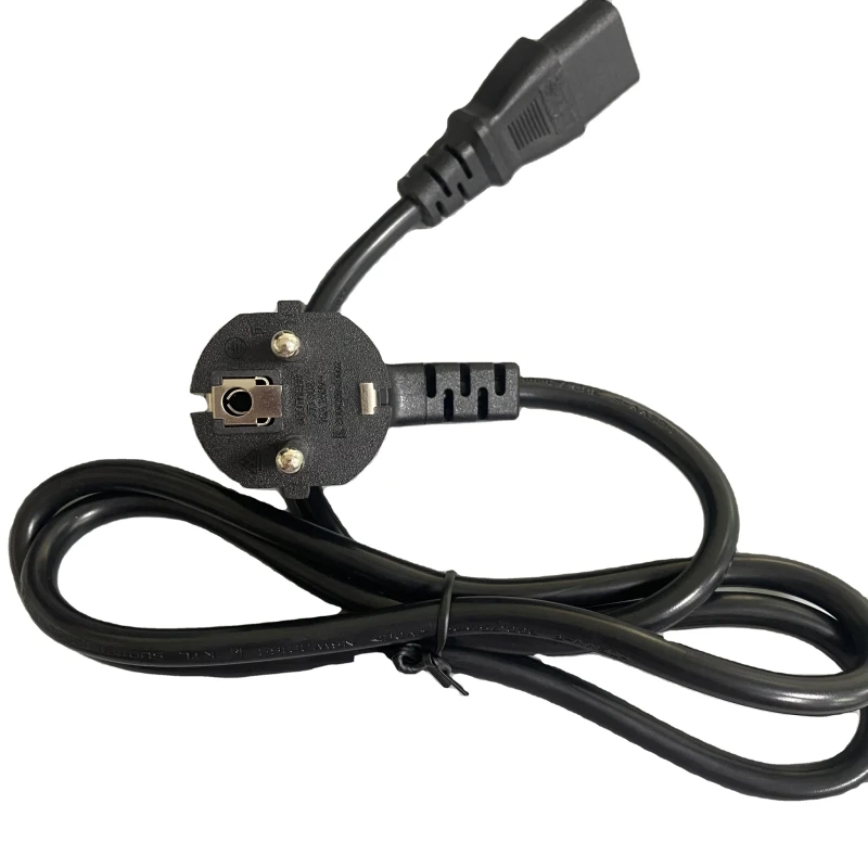 Euro-CE7-7-Plug-to-IEC-C13-Extension-AC-Appliance-VDE-Computer-Laptop-Supply-Power-Cord-Cable-EU-Plug