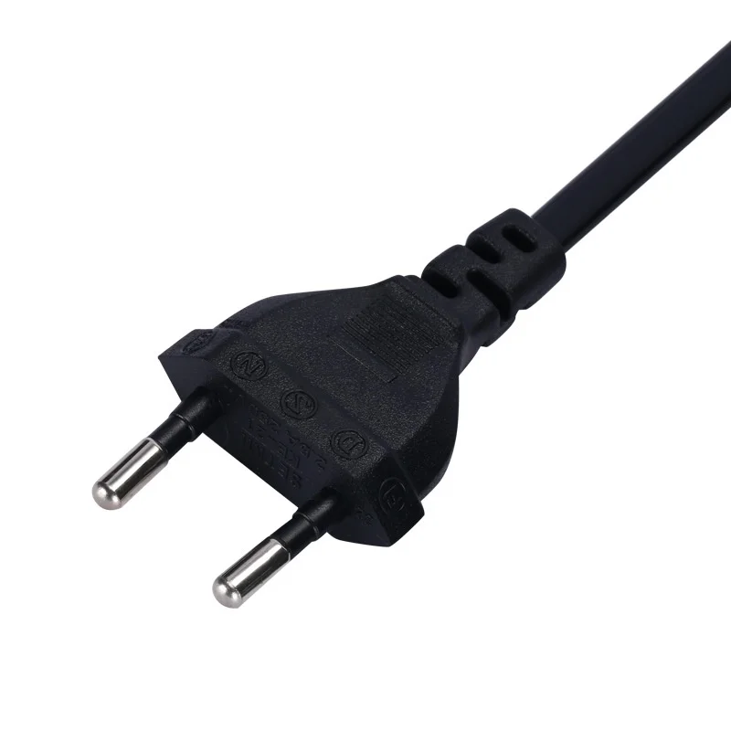 European-Standard-Eight-Character-Audio-Printer-AC-Extension-Cords-German-Style-Two-Round-Adapter-Table-Lamp-C7-End-IEC-Female-1