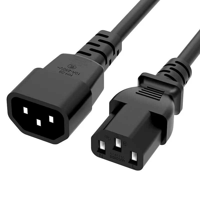 Extension-Power-Cable-Computer-Extension-Cord-IEC-C13-Plug-to-C14-Socket-Male-to-Female