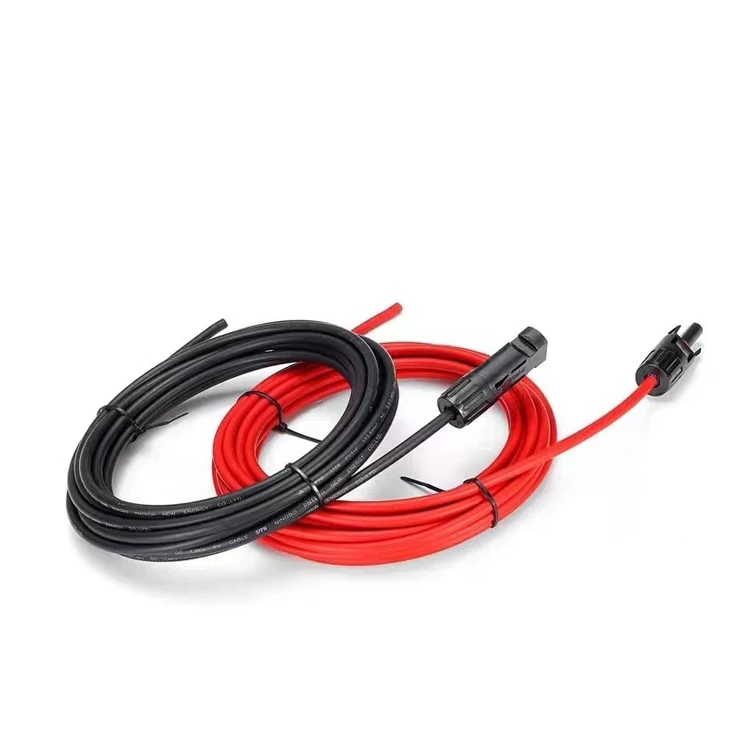 Factory-2.5-4mm2-6mm-10mm-PV1-F-XLPO-Tinned-Copper-DC-1000V-1500V-Solar-Panel-PV-Cable-for-Home-Solar-System