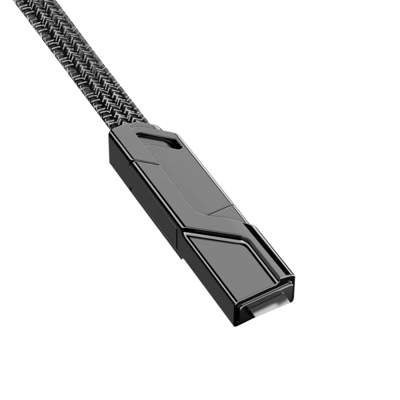 Factory-6A-Type-C-Super-Fast-Charging-Cables-PD-65W-USB-4-in-1-Zinc-Alloy-ABS-PVC-Converter-Charging-Cable-for-Phone