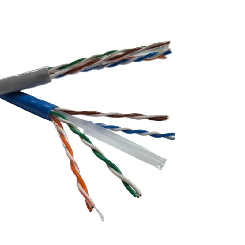 Factory-Custom-CCU-CAT6A-6-UTP-FTP-Grey-Communication-Cables-305M-Cat6-Cable