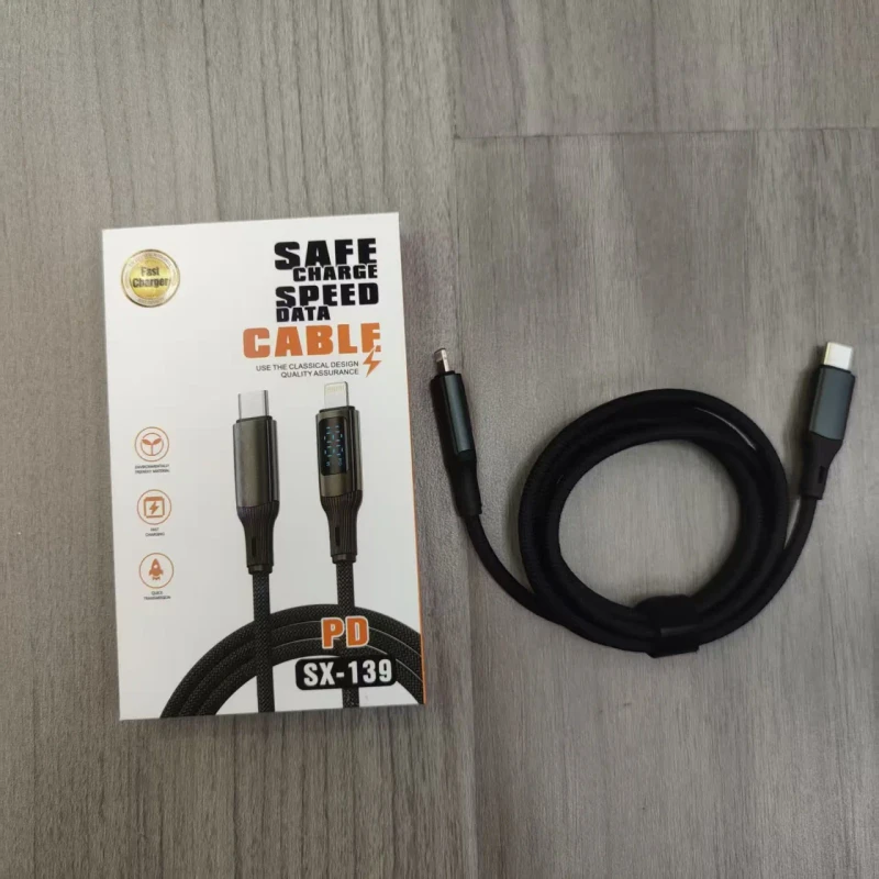 Factory-Digital-Fast-Charging-Data-Cable-Type-C-Nylon-Braided-Suitable-for-IOS-Mobile-Phone-Data-Cable