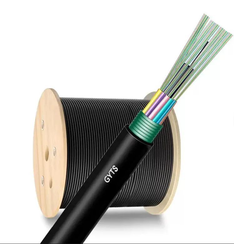 Factory-Direct-GYTS-Outdoor-Optical-Fiber-Cable-12-24-Core-G652D-G657A-Single-Mode-Multimode-Armoured-for-Communication