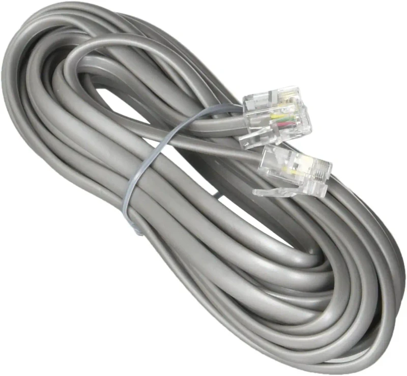 Factory-Direct-Indoor-Flat-Telephone-Cable-2-4-6-8Core-Copper-Conductor-PVC-Home-Office-Communication-Length-Optional