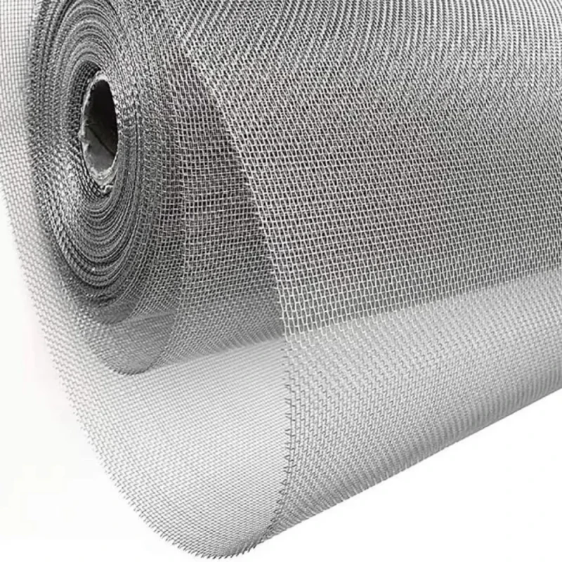 Factory-Price-14X14-Aluminum-Wire-Mesh-Window-Screen-SS-Finish-Aluminum-Mesh