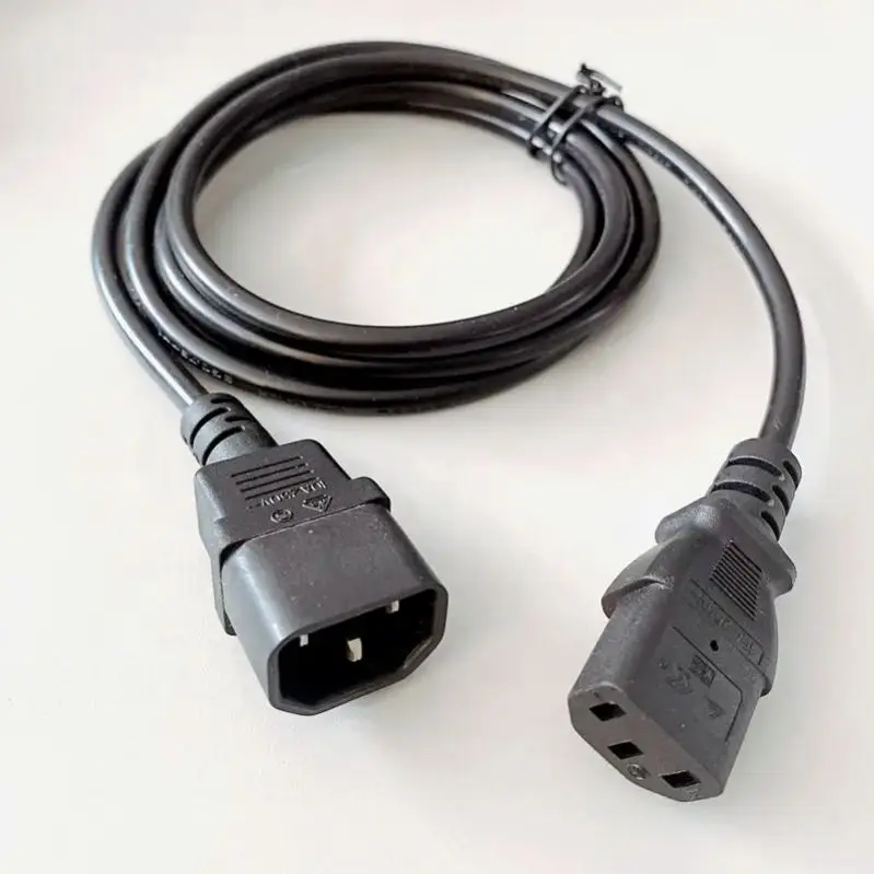 Factory-Price-Flexible-Multicore-15-AWG-C14-Power-Cable-IEC-320-C13-Power-Cord-Cable