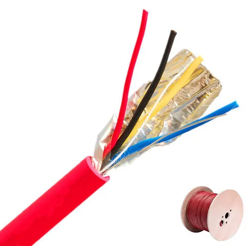 Factory-Price-OEM-Brand-Fire-Proof-Shield-Alarm-Cable-Copper-Solid-Conductor-2-Conductor-Fire-Alarm-Systems-High-Durable