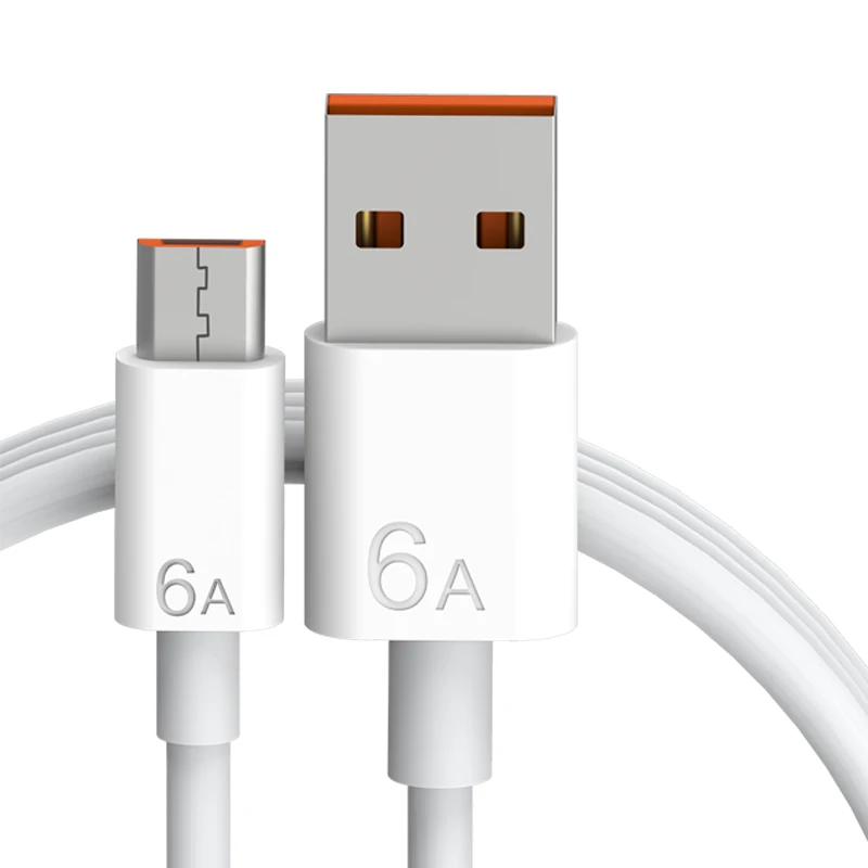 Factory-Price-PVC-6A-Fast-Charger-Type-C-USB-Cable-Smart-Power-Charging-Compatible-with-Phones-and-Computers
