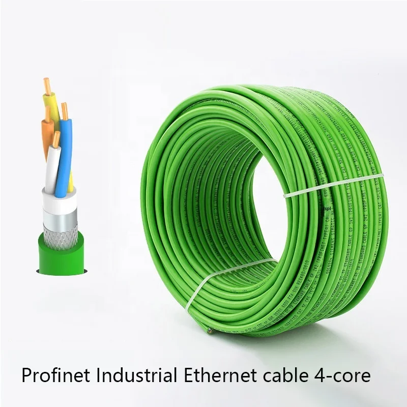 Factory-Sale-Profinet-Industrial-Ethernet-Cable-6XV1840-2AH10-Four-Core-Copper-PN-Shielded-Communication-Cable