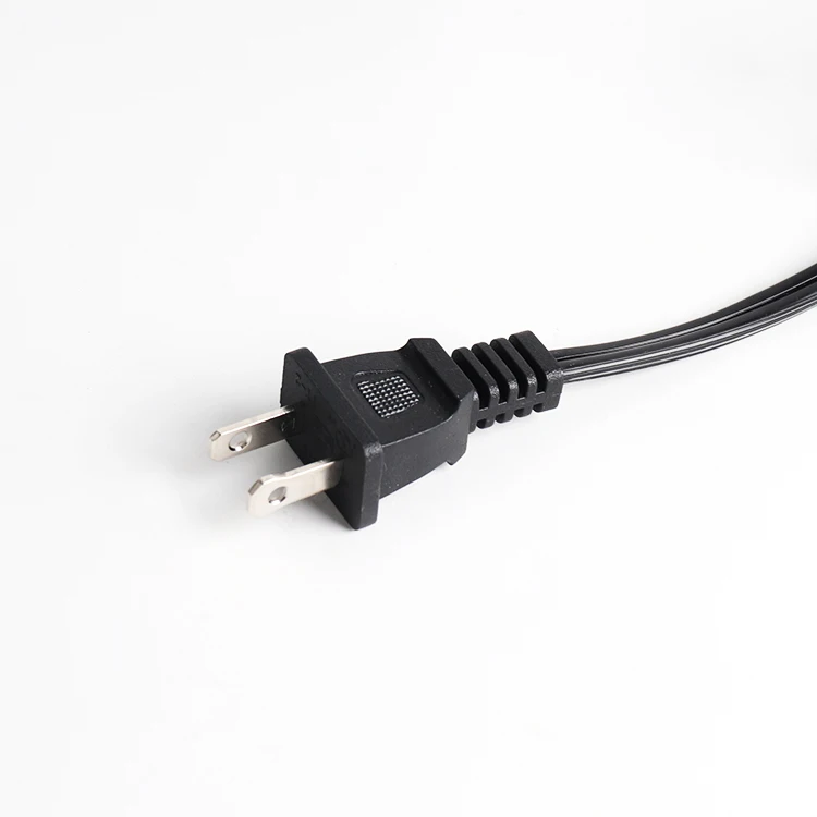 Factory-Sales-2-Pin-UL-Certificated-125V-Plug-Power-Cord-Extension-Cords-with-IEC-C7-Laptop