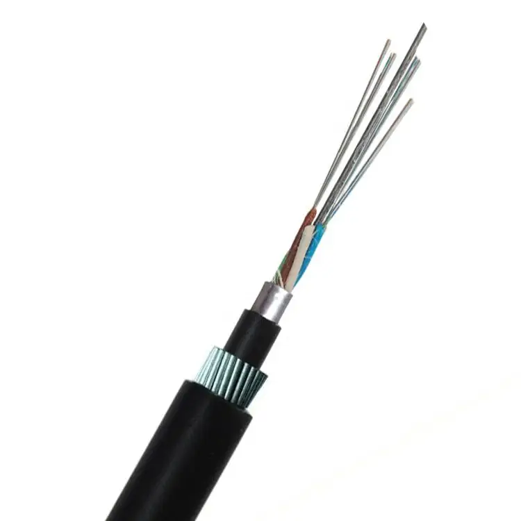 Factory-Supply-UnderWater-Fiber-Optic-Cable-Double-Steel-Wire-Armored-SWA-GYTA33-12-24-48-60-Core