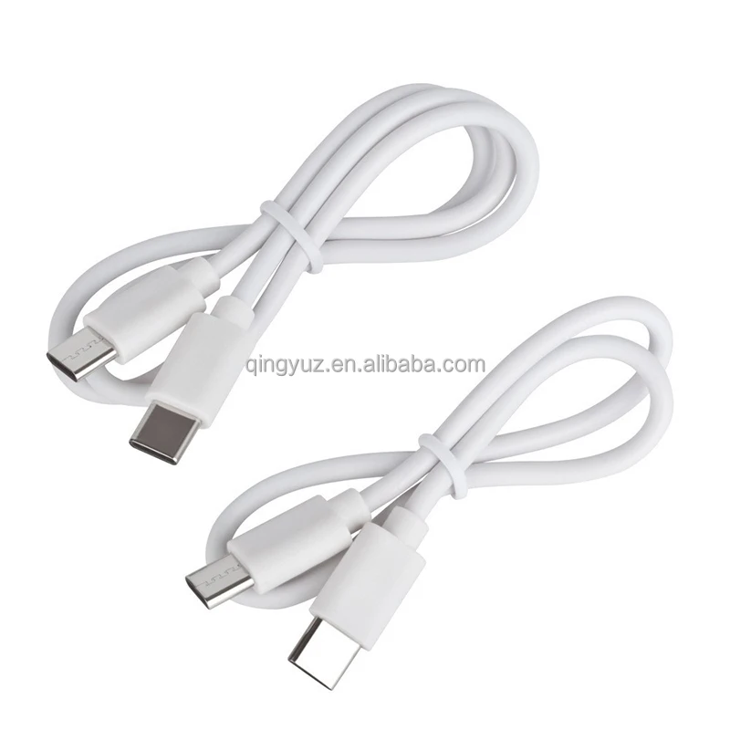 Factory-White-PD-60W-3A-Fast-Charging-Type-C-to-Type-C-Cable-or-iPhone-15-16-30CM-50CM