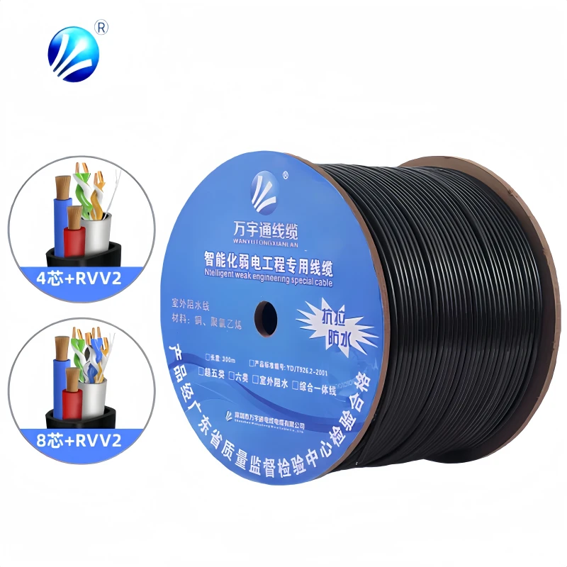 Factory-Xunfa-Customized-UTP-Cat-5-RJ45-Ethernet-Cable-Jumper-Wire-4-core-8-core-Network-UTP-Cat5-CCA-Lan-Cable