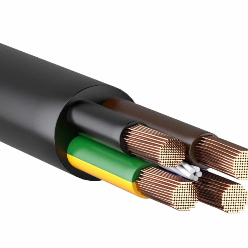Factory-direct-Sale-of-High-temperature-resistant-Flexible-PVC-Woven-Power-Cables-Suitable-for-Industrial-Systems