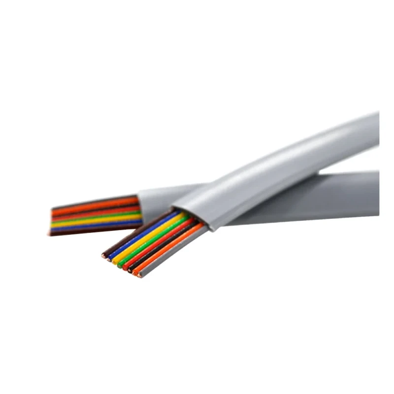 Flat-Telephone-Cord-Pure-Copper-8-Core-Telephone-Cable