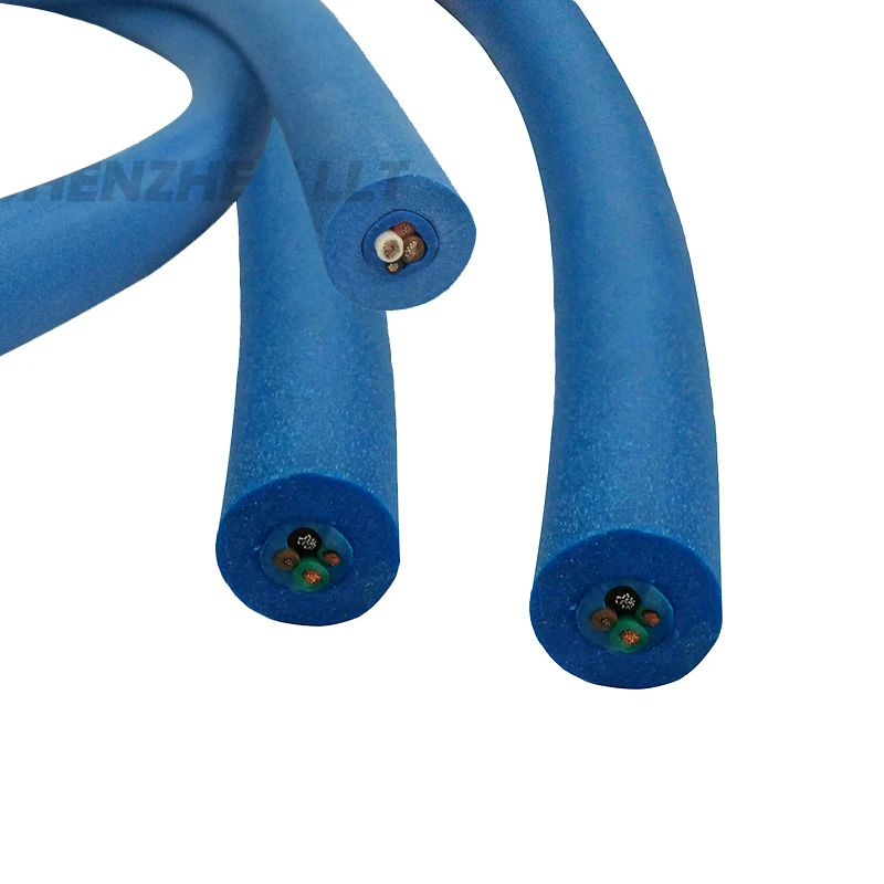 Flat-Underwater-Electrical-Floating-Cable-for-Robot