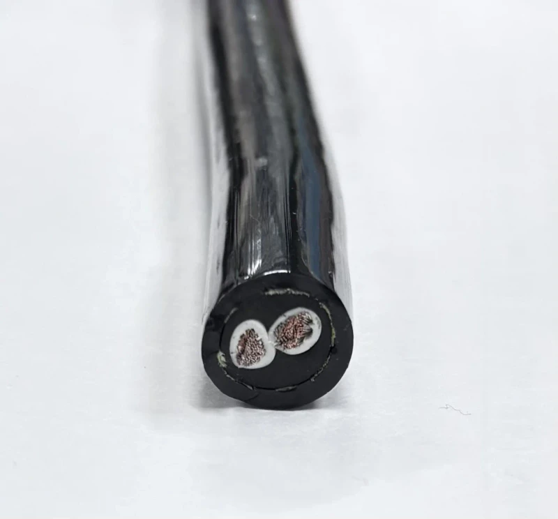 Flexible-PUR-Jacket-Power-Cable-with-Kevlar-Braid-Reinforce-Member-for-Underwater-ROV-Use