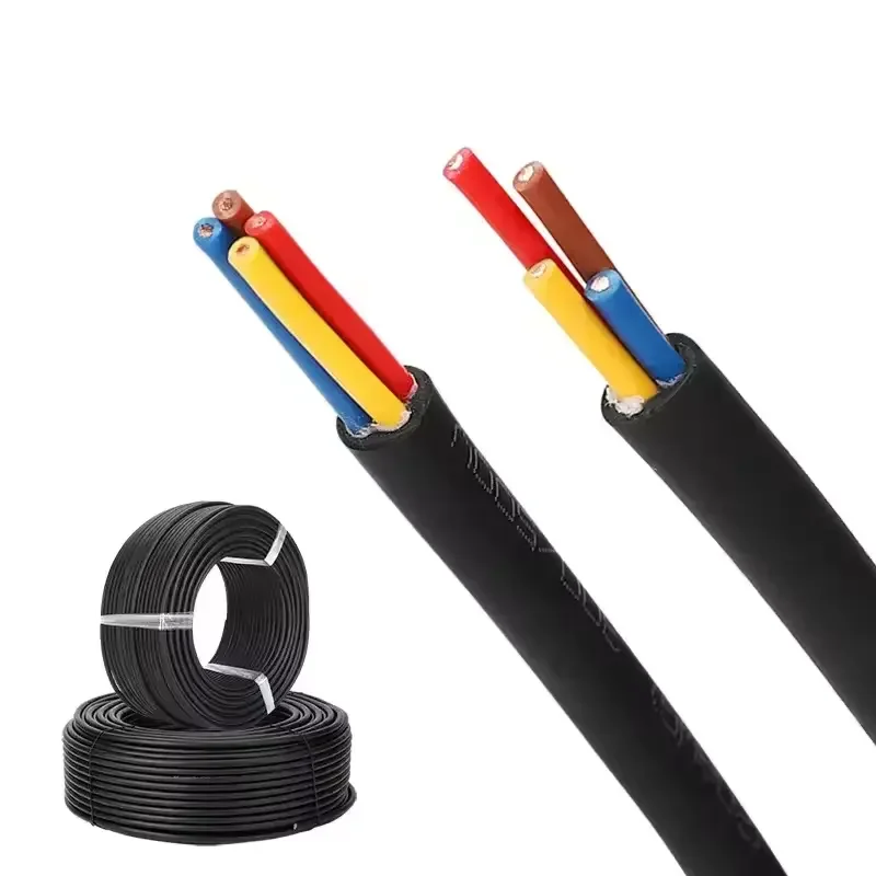 Flexible-Unshielded-Power-Wire-Unshielded-Special-Without-Shield-Drag-Chain-Wire-Power-Cord-Multi-core-Flexible-Control-Cable