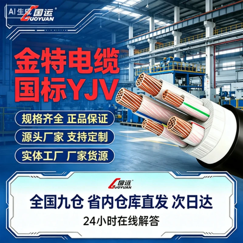 GB-Standard-YJV-2-Core-Copper-Cable-2.5-4-6-16-35-70-120-Mm-Special-for-Engineering-Power-Supply