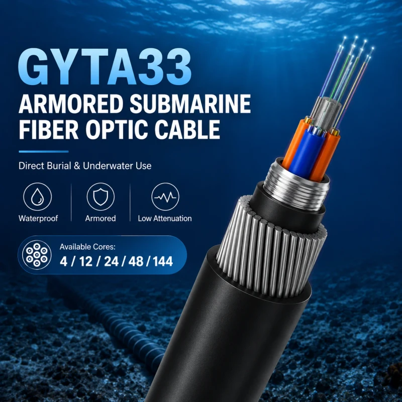 GYTA33-Underwater-Fiber-Optic-Cable-SWA-Steel-Wire-Armored-Outdoor-Submarine-River-Crossing-Waterproof-Optical-Wire-Cable-Supply