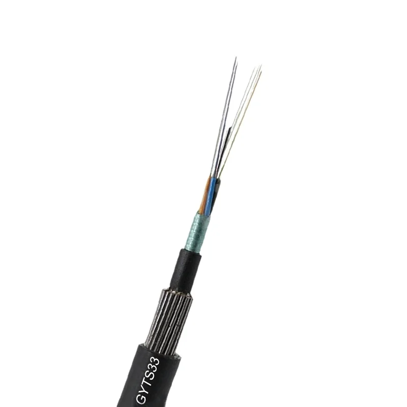 GYTS33-Double-Steel-Wire-Armored-Underwater-Fiber-Optic-Cable-30-144-Core-CST-PE-Jacket-Direct-Buried-Submarine-Optical-Cable