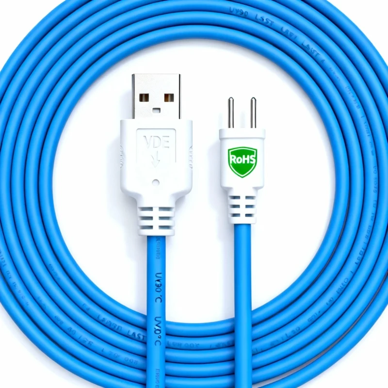 German-Market-Special-Power-Cable-with-Overload-Protection-Heavy-Duty-Copper-Core-Power-Cord-for-Workshop-Data-Center