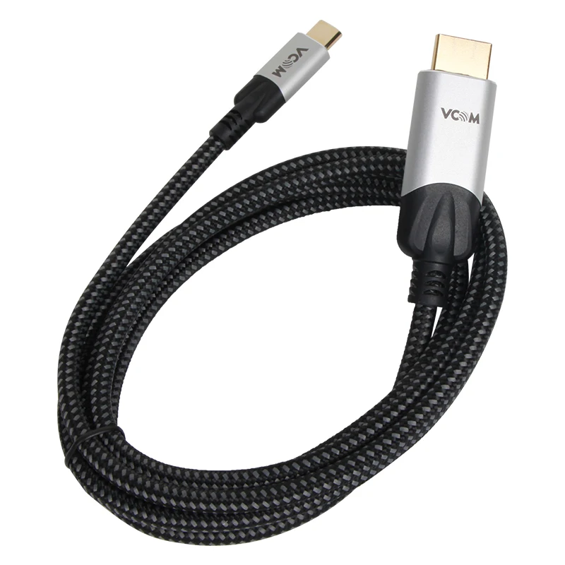 Gold-Plated-4K-60Hz-USB-C-to-HDMI-Cable-HDTV-Audio-Video-Cable-for-Connecting-Mobile-Phone-to-Monitor-Projector