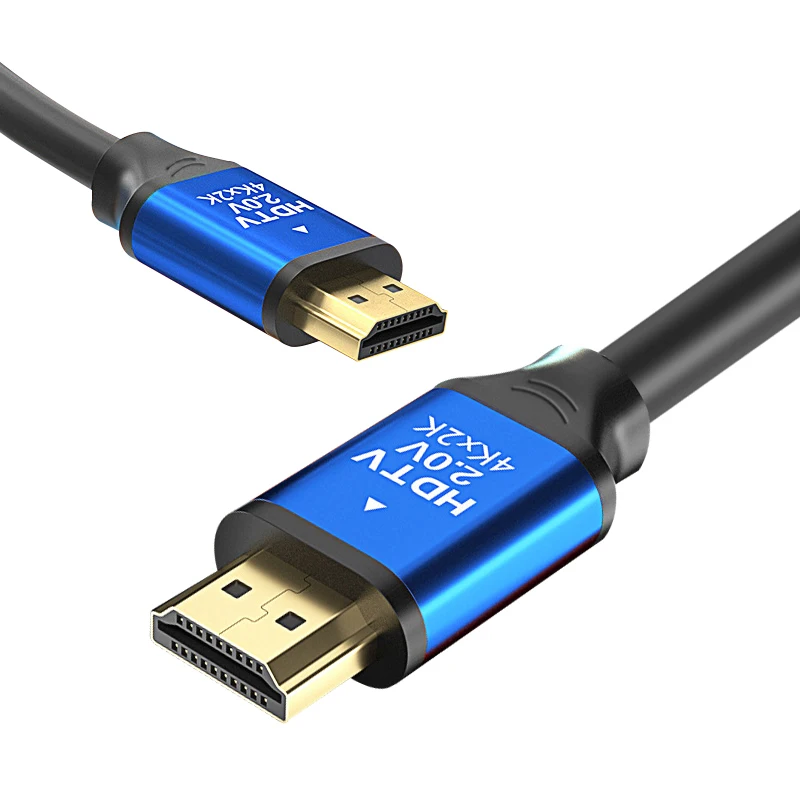 Gold-Plated-OD-8.0mm-Aluminum-Alloy-HDMI-2.0-Cable-18Gbps-Dynamic-HDR-TDR-HDTV-4K-60Hz-Superconducting-CCS-for-TV